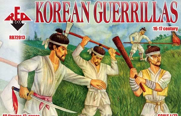 Red Box - Korean Guerrillas, 16.-17. century 